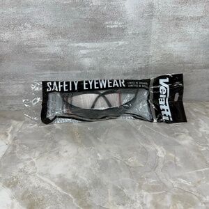 Encon‎ Veratti 1000 Safety Glasses Universal Dark Frameless Scratchcoat Impact